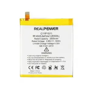 Realpower Asus Uyumlu Zenfone 2 Selfie Batarya
