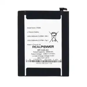 Realpower Casper Uyumlu Via A3 Batarya 3500Mah