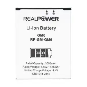 Realpower General Mobile Uyumlu Discovery Gm6 Batarya 3000Mah