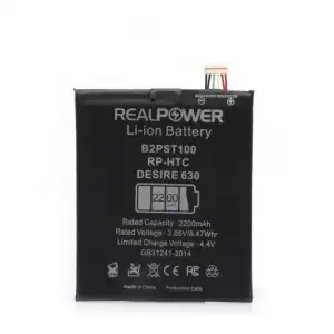 Realpower HTC Uyumlu Desire 630 Batarya 2200Mah