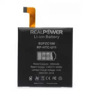 Realpower HTC Uyumlu U11 Batarya 3000Mah