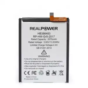 Realpower Huawei Uyumlu Gr5 2017 Batarya 3570Mah