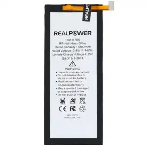 Realpower Huawei Uyumlu Honor 6 Plus Batarya 3800Mah