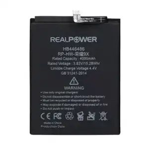 Realpower Huawei Uyumlu Honor 9X Batarya 4000Mah