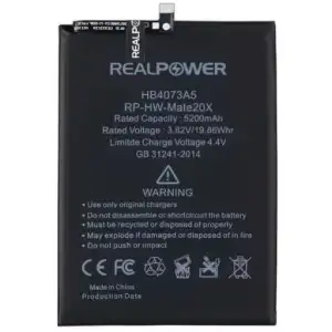 Realpower Huawei Uyumlu Honor Note 10 Batarya 5200Mah