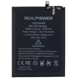 Realpower Huawei Uyumlu Mate 9 Batarya 4200Mah