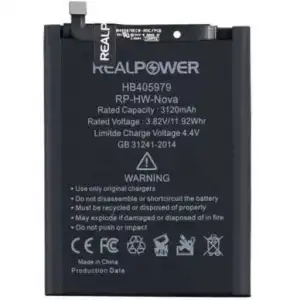 Realpower Huawei Uyumlu Nova Batarya 3120Mah