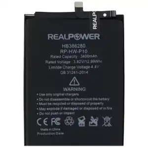 Realpower Huawei Uyumlu P10 Batarya 3400Mah