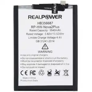 Realpower Huawei Uyumlu P30 Lite Batarya 3540Mah