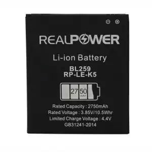 Realpower Lenovo Uyumlu K5 Plus Batarya