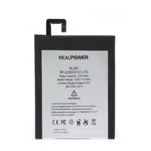 Realpower Lenovo Uyumlu S1 Lite Batarya
