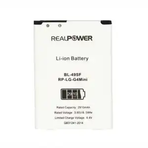 Realpower LG Uyumlu G4C H525 Batarya 2910Mah