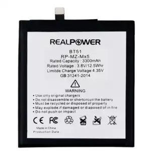 Realpower Meizu Uyumlu Mx5 Batarya 3300Mah
