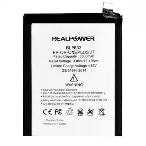 Realpower OnePlus Uyumlu 3T Batarya 3500Mah