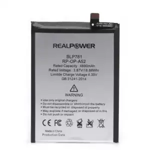 Realpower Oppo Uyumlu A52 Batarya 4880Mah