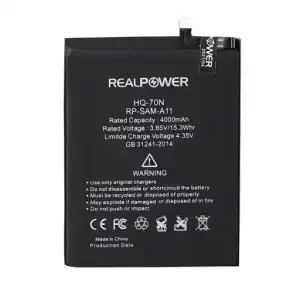 Realpower Samsung Uyumlu Galaxy A11 A115 Batarya 4000Mah