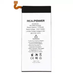 Realpower Samsung Uyumlu Galaxy A3 A300 Batarya 2100Mah