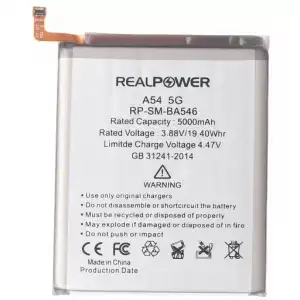 Realpower Samsung Uyumlu Galaxy A54 Batarya