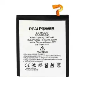 Realpower Samsung Uyumlu Galaxy A9 2018 A920 Batarya 3920Mah