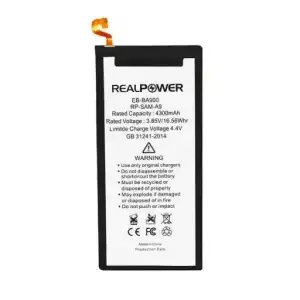 Realpower Samsung Uyumlu Galaxy A9 Pro A910 Batarya 4300Mah