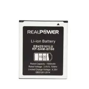 Realpower Samsung Uyumlu Galaxy Ace 2 I8160 Batarya 1500Mah