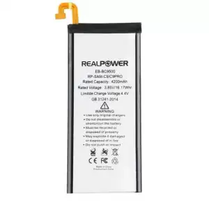 Realpower Samsung Uyumlu Galaxy C9 Batarya 4200Mah