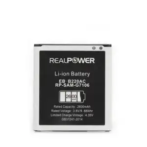 Realpower Samsung Uyumlu Galaxy Grand 2 G7106 Batarya 2600Mah