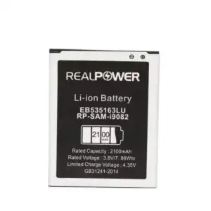 Realpower Samsung Uyumlu Galaxy Grand I9080 I9082 Batarya 2100Mah
