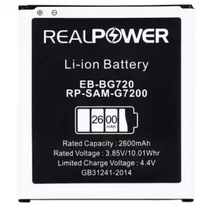 Realpower Samsung Uyumlu Galaxy Grand Max G7200 Batarya 2600Mah