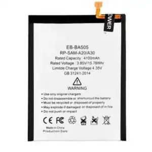 Realpower Samsung Uyumlu Galaxy M20 M205 Batarya 4100Mah