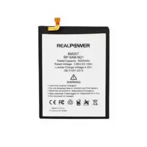 Realpower Samsung Uyumlu Galaxy M31 M315 Batarya 6000Mah