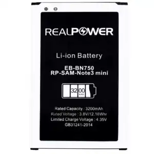 Realpower Samsung Uyumlu Galaxy Note 3 Neo N7505 Batarya 3200Mah