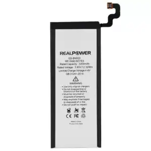 Realpower Samsung Uyumlu Galaxy Note 5 N920 Batarya 3200Mah