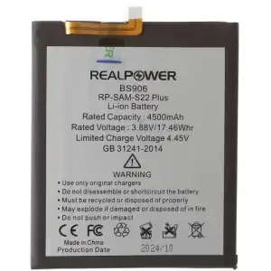 Realpower Samsung Uyumlu Galaxy S22 Plus S906 Batarya