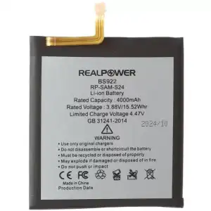 Realpower Samsung Uyumlu Galaxy S24 S922 Batarya