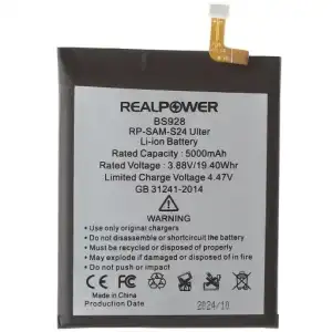 Realpower Samsung Uyumlu Galaxy S24 Ultra S928 Batarya