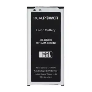 Realpower Samsung Uyumlu Galaxy S5 Mini G800 Batarya 2800Mah