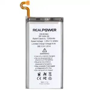 Realpower Samsung Uyumlu Galaxy S9 G960 Batarya 3200Mah