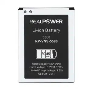 Realpower Vestel Uyumlu Venüs 5580 Batarya 3045Mah