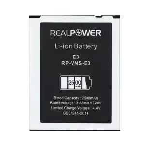 Realpower Vestel Uyumlu Venüs E3 Batarya 2500Mah