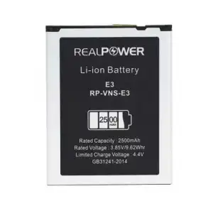 Realpower Vestel Uyumlu Venüs V3 5570 Batarya 2500Mah
