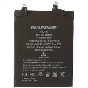 Realpower Xiaomi Uyumlu Mi 11T Batarya