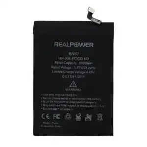 Realpower Xiaomi Uyumlu POCO M3 Batarya Pil