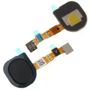 Samsung Uyumlu Galaxy A01 A015 Home Parmak Okuyucu Filmi Flex Siyah