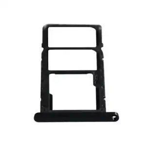 Samsung Uyumlu Galaxy A02S A025 Sim Kart Tepsisi Siyah