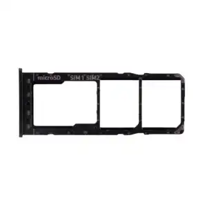 Samsung Uyumlu Galaxy A10 A105 Sim Kart Tepsisi Siyah