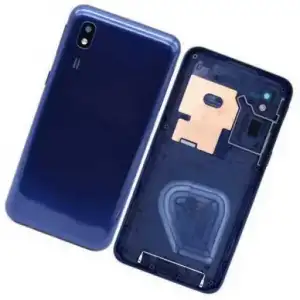 Samsung Uyumlu Galaxy A2 Core A260 Kasa Kapak Mavi Çıtasız