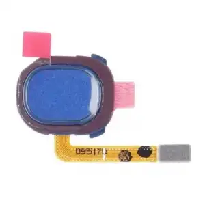 Samsung Uyumlu Galaxy A20E A202 Home Parmak Okuyucu Filmi Flex Mavi