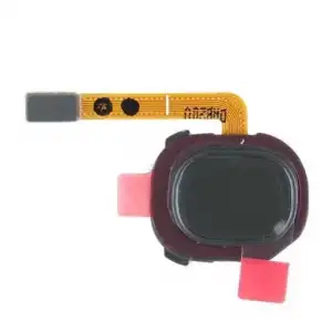 Samsung Uyumlu Galaxy A20E A202 Home Parmak Okuyucu Filmi Flex Siyah