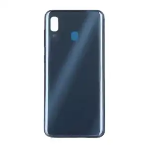 Samsung Uyumlu Galaxy A30 A305 Kasa Kapak Siyah Çıtasız
